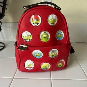 Toy Story alien display loungefly backpack